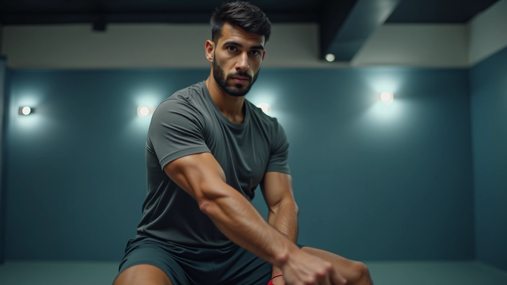 تمرين تقوية عضلات الفخذ باستخدام حزام مقاومة
